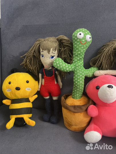 Мягкие игрушки пакетом