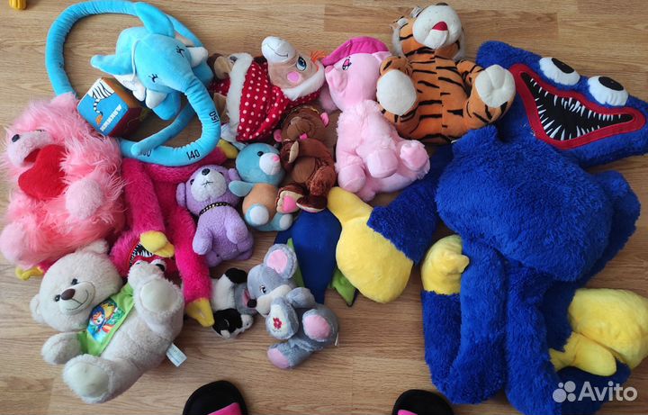 Мягкие игрушки пакетом