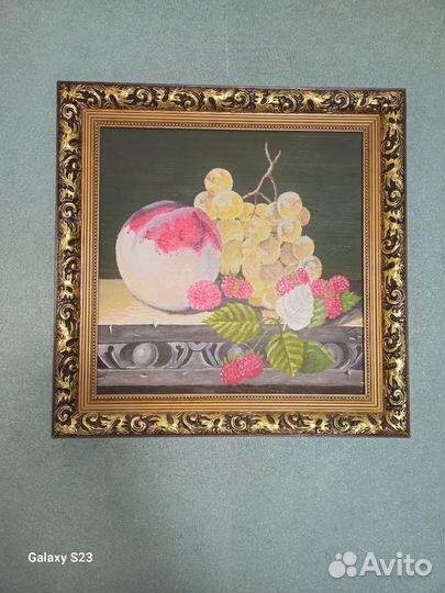 Картина маслом на холсте натюрморт