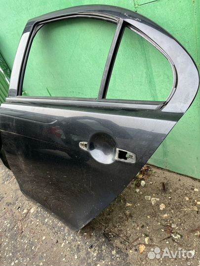 Дверь задняя левая Мицубиси Лансер 10