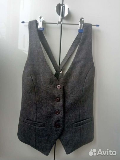 Школьная форма sky lake (юбка и жилет)