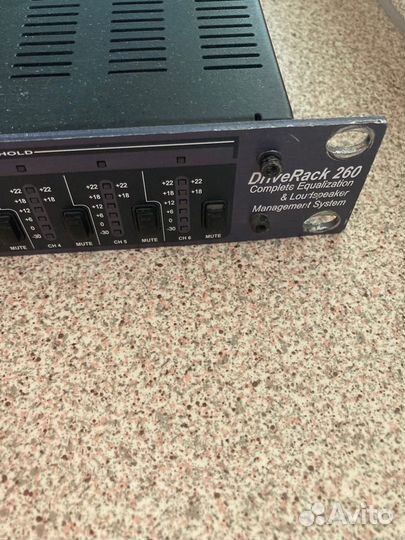 Спикер-процессор DBX DriveRack 260