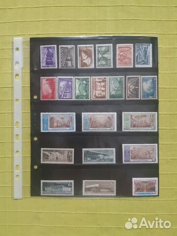 Почтовые марки СССР Метро