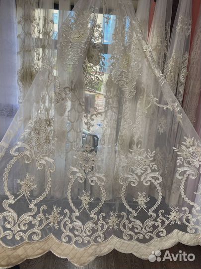 Тюль микросетка