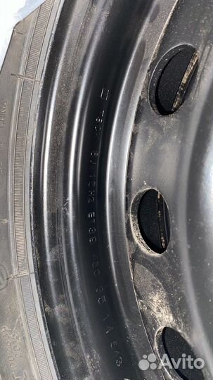 Диски штампованные r15 + колпаки 2