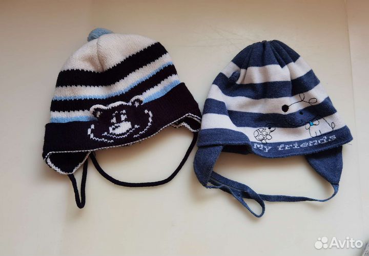 Шапки варежки