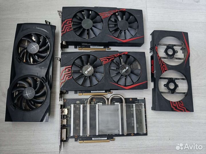 Видеокарты RX 570 (на З/Ч) цена за всё