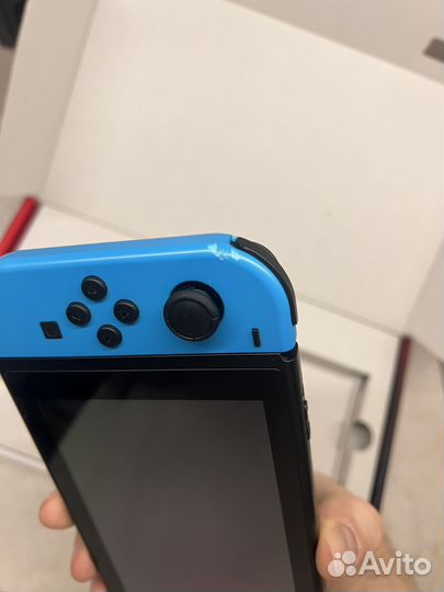 Прошитая Nintendo Switch rev. 2 Neon