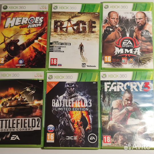 Игры для Xbox 360 лицензия