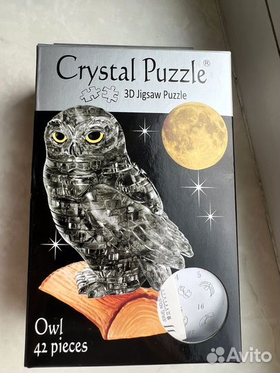 3D пазл для детей Crystal Puzzle, головоломка