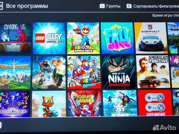 Nintendo switch lite с играми