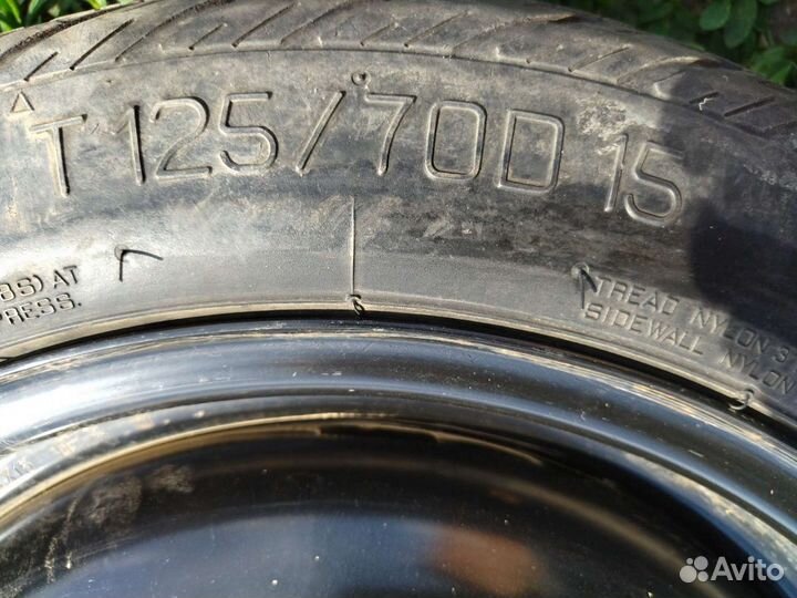 Колесо запасное(докатка) Шевроле Лачетти