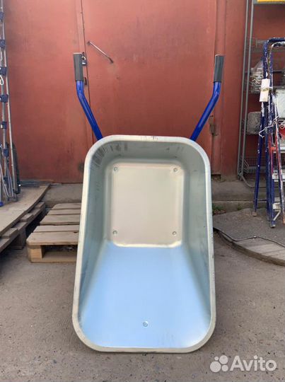 Тачка строительная двухколесная 200кг