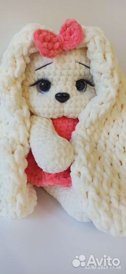 Зайка вязанная