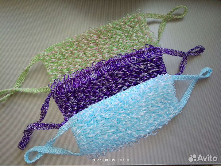 Мочалка ручной работы