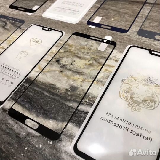 Защитное стекло 9D для Huawei