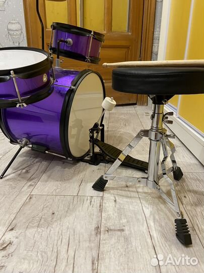 Барабанная установка детская Rolling Rock