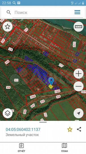 Участок 1 сот. (СНТ, ДНП)