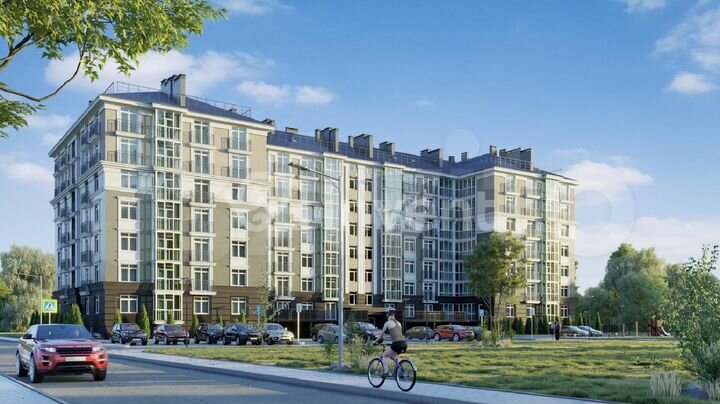 2-к. квартира, 68 м², 1/7 эт.