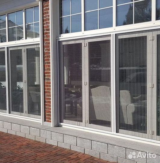 Москитные сетки Плиссе