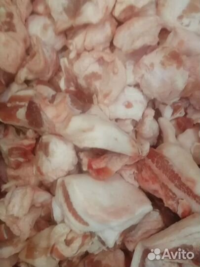 Сало, обрезь, печень