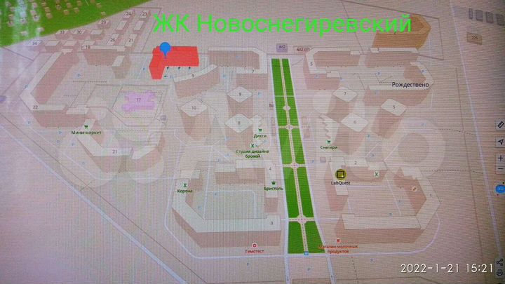 1-к. квартира, 50,8 м², 8/9 эт.