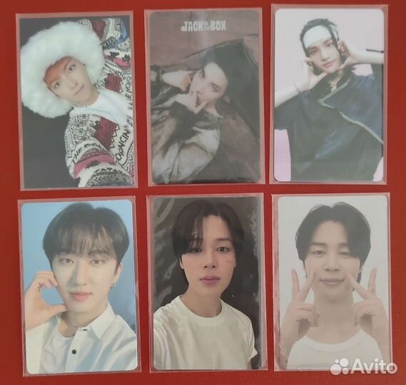 Карты BTS, Ateez, Stray Kids, The boyz, Loona,wjsn