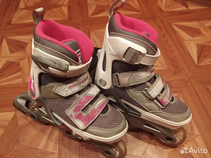 Роликовые коньки р.28-32 Rollerblade регулируемые