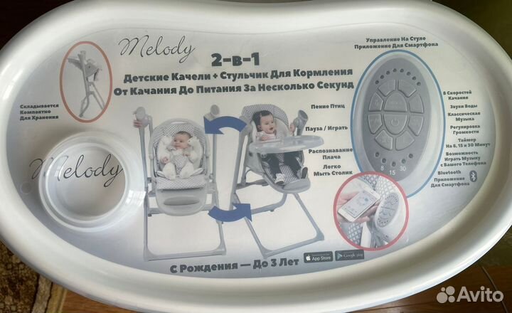 Стульчик для кормления rant