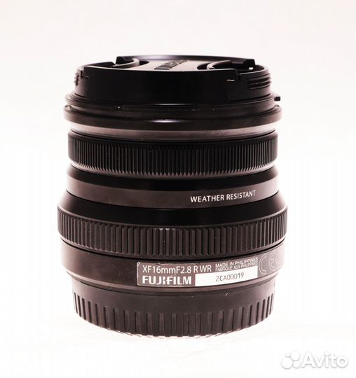 Объектив Fujifilm Fujinon XF 16mm f/2.8 R WR