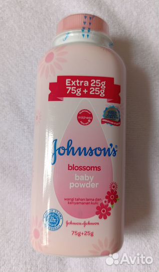 Присыпка детская Johnson's новая невскрытая