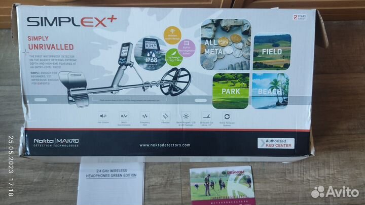 Металлоискатель Nokta Makro Simplex Plus