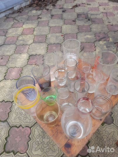 Стаканы тонкие СССР