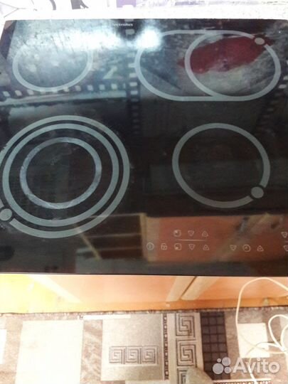 Электрическая варочная панель zanussi