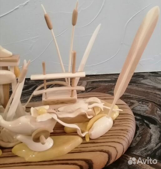 Малая скульптура бивень мамонта