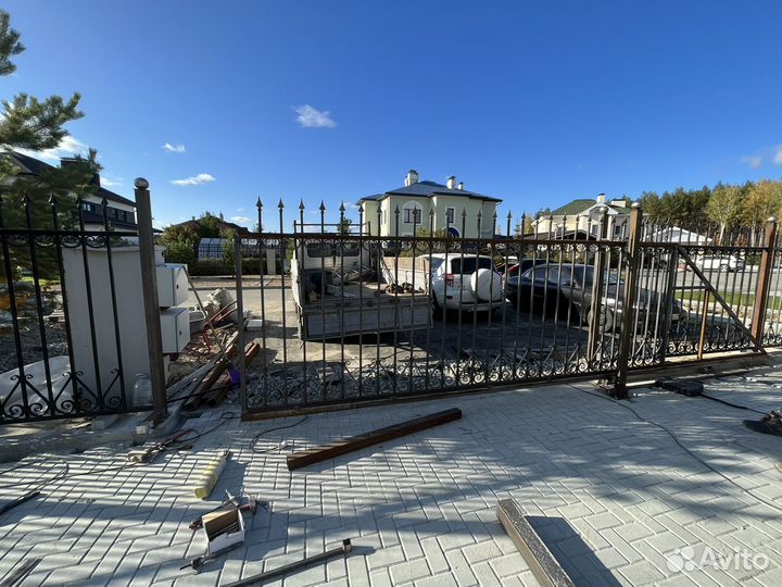 Изготовление откатных ворот