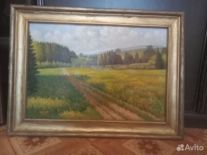 Картина маслом Баянов