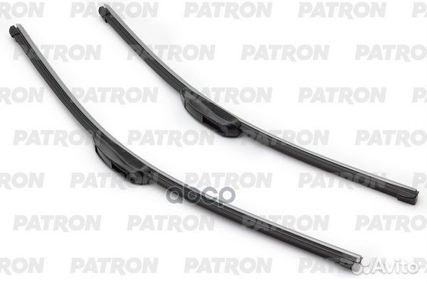 Щетки стеклоочистителя 61см + 53см к-кт плоская