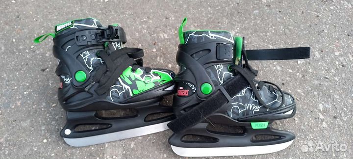 Коньки детские раздвижные