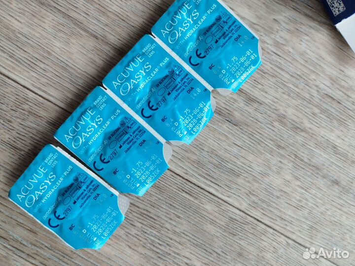 Линзы контактные acuvue oasys,alcon air optix plus
