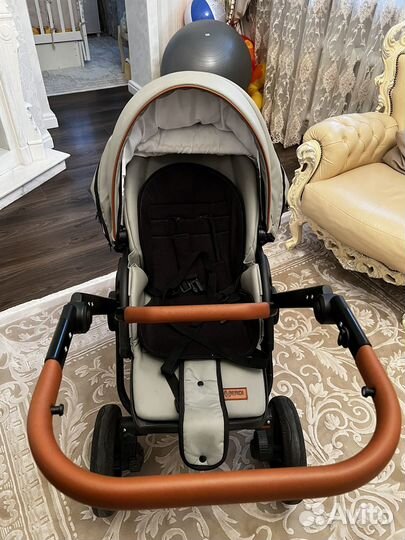 Коляска 3 в 1 Verdi Futuro Stone Grey