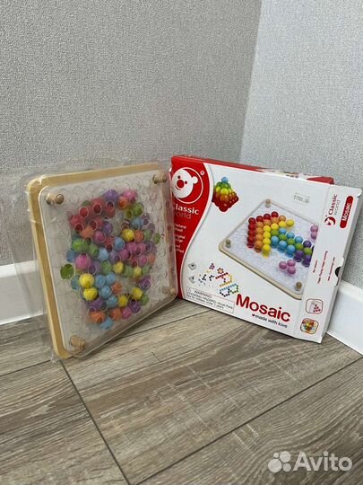 Мозаика развивающая деревянная