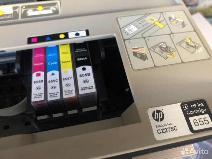 Цветное мфу HP DeskJet Ink Advantage 3525