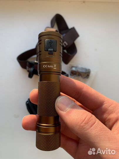 Фонарик с акб