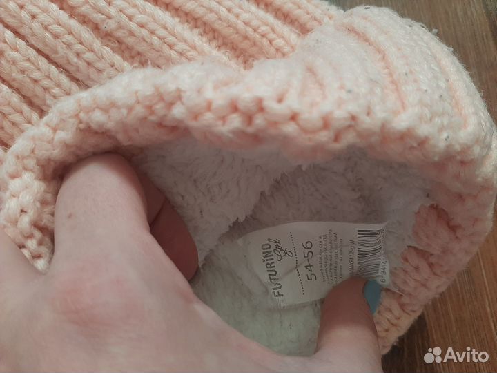 Шапка для девочки зима