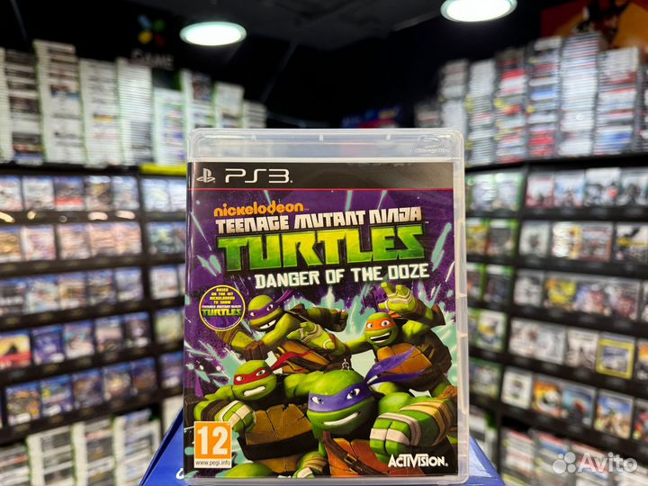 Игры для PS3: Teenage Mutant Ninja Turtles: Danger