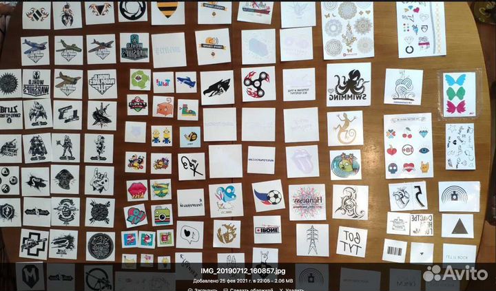 Производство переводных татуировок