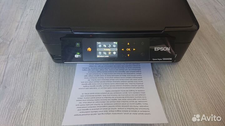 Мфу струйное Epson Stylus SX440W (цветное с wi-fi)