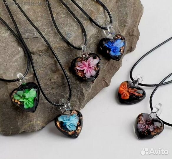 Подвеска Муранское стекло