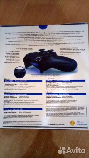 Джойстик DualShock PS4 беспроводной черный